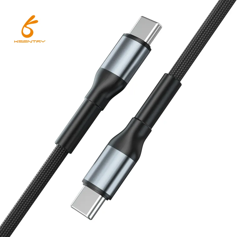 1m 2m 3m 10gbps 20v 3a 60w Fast Charging Type C Cable Usb 2.0 Type-c To Type-c Pd Data Cable For Iphone For Android