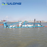 Drague à aspiration hydraulique pour l'extraction du sable, le désassainissement des rivières, le dragage des ports et la remise en état des terres