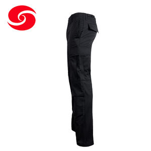 刺EmbroideryロゴアンゴランブラックセキュリティパトロールタクティカルギアBDUユニフォーム - Product Image 4