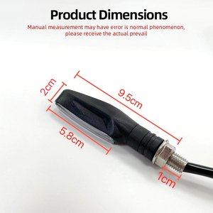 Luz Intermitente LED Universal de 12V para Motocicleta, Venta Directa de Fábrica - Product Image 2