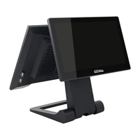 Tablette à double écran Systèmes de point de vente avec tiroir Cloud-Vente en gros de Machines Epos carrées