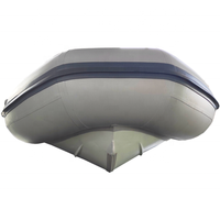 Nouvelle arrivée CE 6 capacité haute vitesse nervure 330 360 hypalon deep-v en aluminium bateau gonflable à coque rigide à vendre