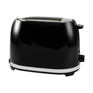 Automatic Pop Up <b>Toaster</b> 2 Slices Black Mechanical Timer Electric Bread Maker For Breakfast Kitchen Use - Product Image 1