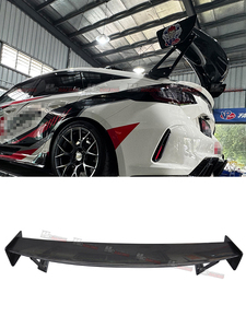 สปอยเลอร์หลังคาร์บอนไฟเบอร์สีดำแบบกำหนดเองสำหรับ Honda Civic FL5 สภาพใหม่ - Product Image 1