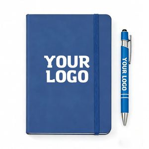 Diario Personalizado A6 con Correa Elástica, Regalo Promocional para Empresas, Agenda con Logotipo, Bloc de Notas, Cuaderno de Cuero PU - Product Image 1