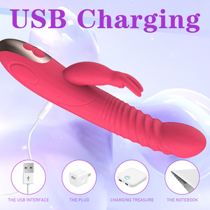 Vibrador LiboRabbit - Carga USB, 8 Modos de Vibración, 7 Modos de Estiramiento, Masajeador Femenino para Estimulación del Clítoris - Product Image 5
