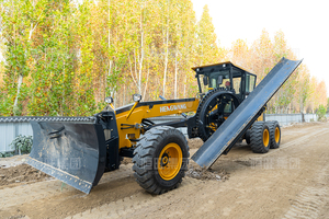 Новый колесный грейдер HW22G с двигателем Cummins 160 кВт, короткий радиус поворота, производство Китай - Product Image 2