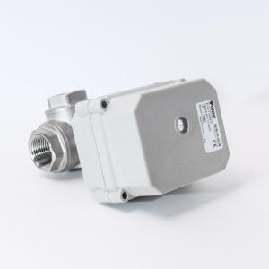 1/2 DN15 L ميناء صمام بمحرك 3 طريقة السيارات عودة الكرة صمام - Product Image 5