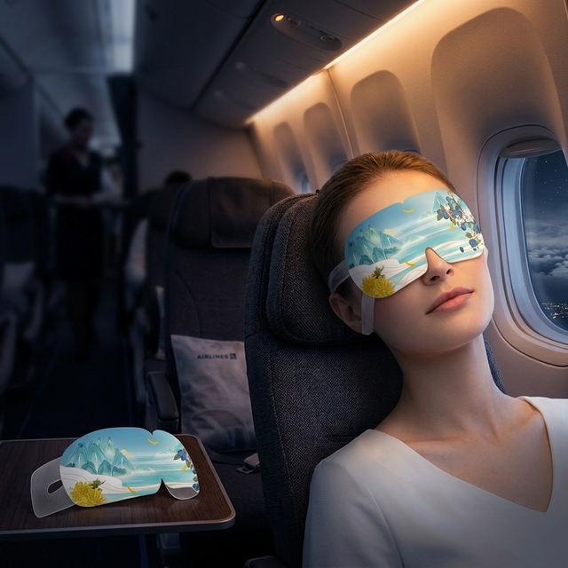 Steam Eye Mask for Relaxation Sleep Spa Travel Dry Eye Relief Moist Heat Therapy Self Heating Disposable Gentle Unisex