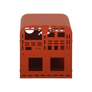 Power Supply Chassis Cold <b>Rolled</b> Steel Sheet Baking Paint CNC Machining Customizable Outdoor Use - Product Image 1