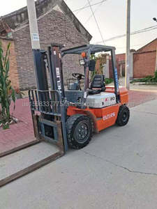 Used Heli 3 Ton Diesel Powered Pallet Truck Isuzu Engine Offroad Terrain <b>Adaptability</b> Customizable Fork <b>Pump</b> Components for - Product Image 2