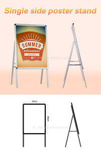 Лидер продаж, алюминиевая пластиковая Портативная подставка для плаката, рекламная подставка для наружной рекламы - Product Image 4