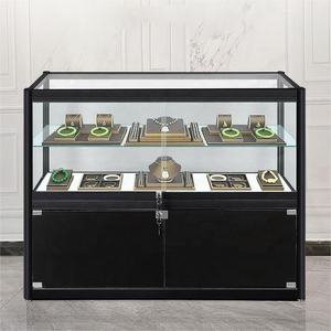 Vitrine de présentation de bijoux sur mesure, <span class=keywords><strong>comptoir</strong></span> de présentation de bijoux, vitrine de présentation en verre résistant - Product Image 3