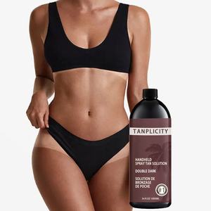 Solution de <span class=keywords><strong>bronzage</strong></span> <span class=keywords><strong>express</strong></span> en spray 1 heure, légère, sans soleil, professionnelle, pour un éclat bronzé foncé, convient à tous les types de peau - Product Image 2