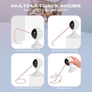 Juguete Láser Interactivo Automático para Interiores, Ecológico, Divertido, Puntero para Mascotas, Hecho de Plástico, Venta al Por Mayor - Product Image 4