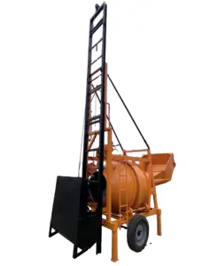 Factory price JZC350 diesel concrete mixer with the lift