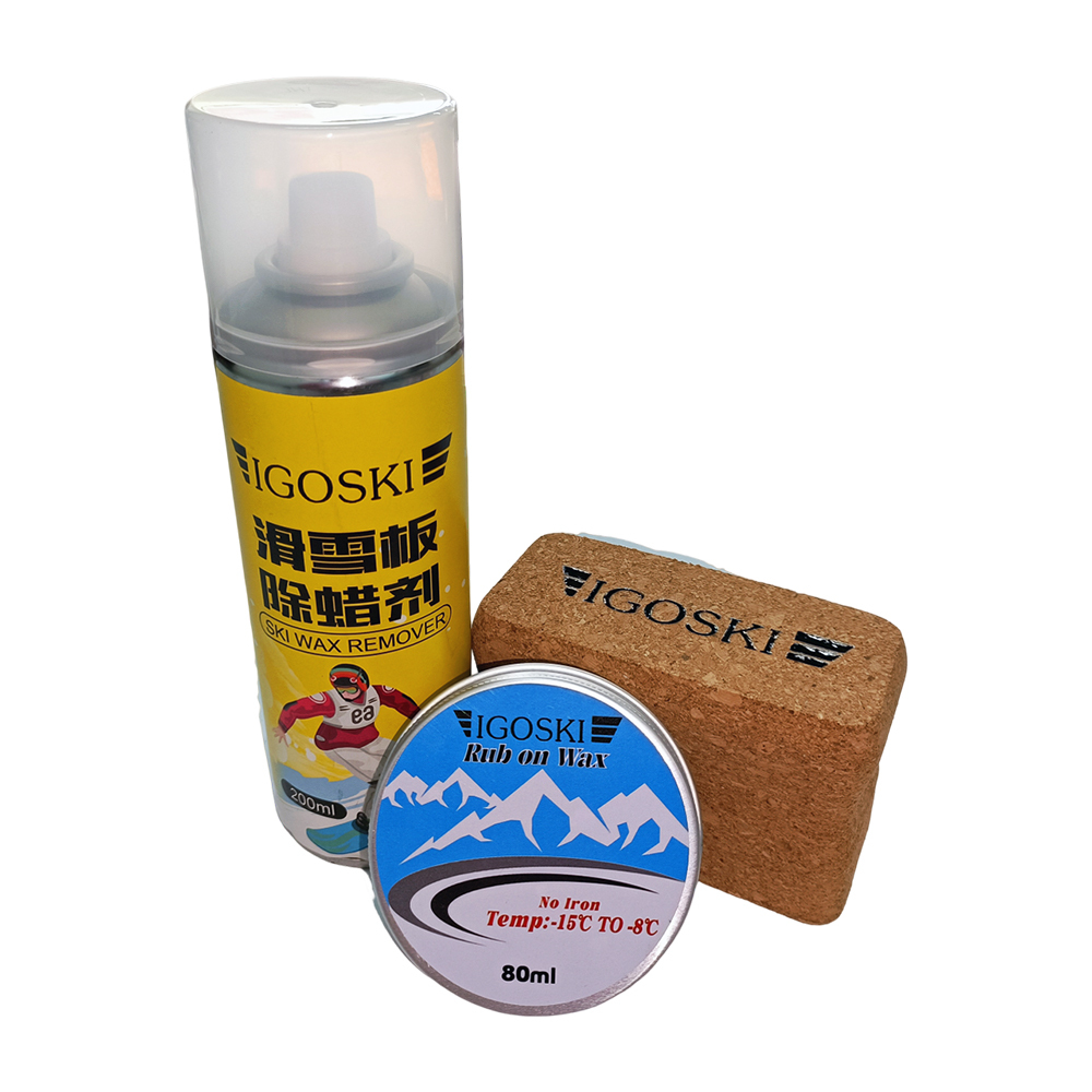 Dissolvant de cire de liège de cire de pâte bleue
