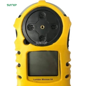Gas xách tay báo động bốn trong một Gas Detector LEL O2 co H2S minimax X4 - Product Image 4