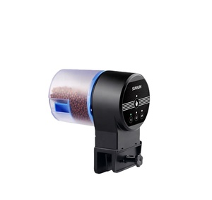 Pequeño <span class=keywords><strong>Koi</strong></span> Goldfish Acuario Alimentador Temporización automática Tanque de peces Energía eléctrica Sala de estar Caja de material de vidrio de metal inteligente - Product Image 5