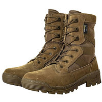 Bottes Tactiques de Combat en Cuir Légères et Résistantes à l'Usure pour le Désert