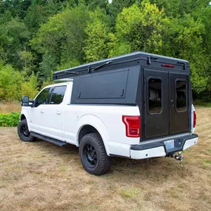 2023 Rabatt Eco campor Custom Pickup Aluminium Werkzeug kasten Wasserdicht Ute Canopy Truck Camper Zum Verkauf