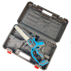 Scie à chaîne électrique multifonctionnelle de 8 pouces, haute puissance, batterie au lithium rechargeable, moteur sans balais industriel, mini portable - Product Image 1