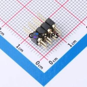 XDZ254C-2-04-Z-3.0-G1 Pin Header Through hole Component (THT),P=2.54mm Connector 2x4P 2.54mm 2.54mm Round Pin - Product Image 2
