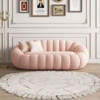 Silla de recepción moderna, silla de espera de belleza, conjunto de sofá con marco de terciopelo rosa para salón de belleza, sofá clásico