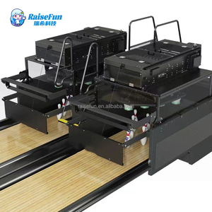 Équipement professionnel de bowling RaiseFun, placement de bouteilles à grande vitesse, pistes lumineuses à faible bruit pour les parcs de divertissement intérieurs - Product Image 5