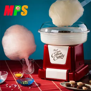 Máquina de algodón para hacer dulces para niños, máquina de algodón para hacer dulces, ideal para regalo