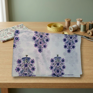 Tela de Algodón Ligera con Estampado Artesanal, Ideal para Confección de Vestidos, Cortinas, Pañales y Bolsos para Niñas y Niños, 2026 - Product Image 3
