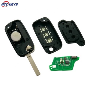 3 nút xe lật gấp chìa khóa từ xa <span class=keywords><strong>433MHz</strong></span> với 4A chip cho r-enault xe - Product Image 4