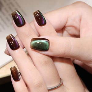 AILANUO Vernis à ongles en gel UV écologique non toxique végétalien 12 couleurs Design œil de chat Logo personnalisable LED/UV Cure 15ml Salon - Product Image 3