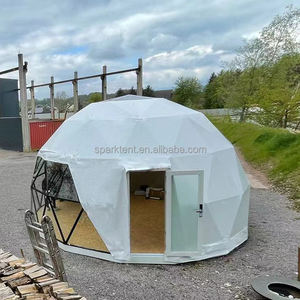 <span class=keywords><strong>Luna</strong></span> Glamping <span class=keywords><strong>Camping</strong></span> haut de gamme Maison dôme en verre de 6m avec partie transparente en verre - Product Image 6