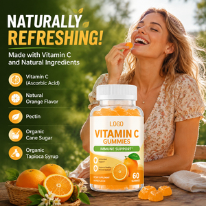 Gomitas Veganas con Vitamina C y Zinc, Suplemento Dietético, 45 Unidades, Gomitas para el Apoyo Inmunológico, 2-4 por Día - Product Image 2