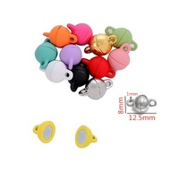 Fermoirs magnétiques en laiton robuste pour bijoux, prix de gros, pour bracelets et colliers, fermoir magnétique pour femmes