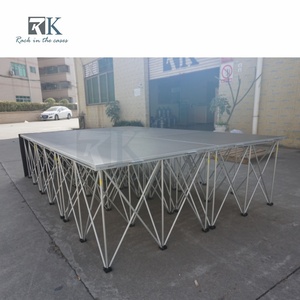 Portable Aluminum <b>Stage</b> <b>Platform</b> With Anti Slip Surface For Indoor Outdoor Events - Product Image 5