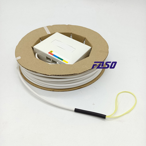 Kit de Fibra Óptica Preterminada PTO 1FO 2FO 4FO, Caja de Terminación de Montaje en Pared, Cable de Bajada Interior G657a2, Conector SC APC para WiFi - Product Image 4