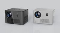 Projecteur portable intelligent 1080P, 450 lumens, home cinéma, moteur optique entièrement encapsulé, stéréo HIFI, écran de téléphone portable