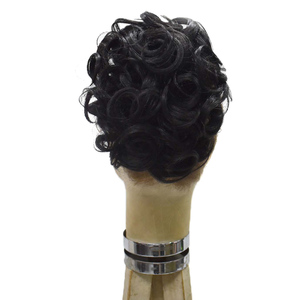 Nouveautés : Extension <span class=keywords><strong>de</strong></span> cheveux synthétiques <span class=keywords><strong>de</strong></span> haute <span class=keywords><strong>qualité</strong></span>, ondulée, volumineuse et effet désordonné, avec pince, pour queue <span class=keywords><strong>de</strong></span> cheval bouclée, <span class=keywords><strong>chignon</strong></span> ou coiffure relevée - Product Image 2