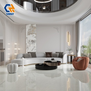 <span class=keywords><strong>Pierre</strong></span> frittée Sinray 1200x2400mm Brillante Douce Grand Format Moderne Antidérapante Antibactérienne Zéro Absorption d'Eau ACCENTS Bordures - Product Image 6