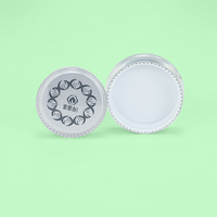 Bouteille de capsule vide acrylique haut de gamme personnalisée en plastique de supplément de santé pour le stockage de comprimés de pilules de poudre