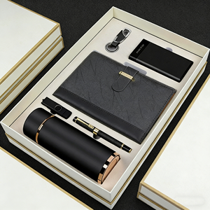 Cadeaux IStapromo avec logo personnalisé, cadeaux d'affaires VIP, organiseur/agenda en cuir écologique pour adultes, expédition immédiate, bienvenue - Product Image 4