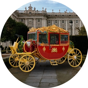 European Sightseeing William Prince Electric <b>Royal</b> Carriage Wedding Electric New Sightseeing Horse Carriage - Product Image 4