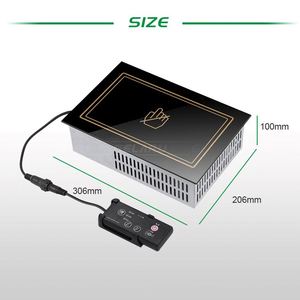 Construite En Et Mélange de Céramique <span class=keywords><strong>Plaque</strong></span> de Cuisson À <span class=keywords><strong>Induction</strong></span> Tactile Cuisinière - Product Image 3