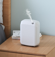 Diffuseur d'huiles essentielles intelligent commercial de 400 ml, avec fonction Bluetooth, diffuseur d'huiles essentielles sans eau électrique