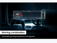 Untuk SSD 990 PRO 2TB NVMe M.2 PCIe Gen4 2280 Internal Solid State Drive 7450MB/s Baca/1050MB/s Tulis Komputasi Tingkat Lanjut