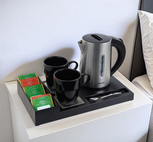 Honeyson отель Электрический чайник из нержавеющей стали и приветствованный отель Электрический поднос - Product Image 2