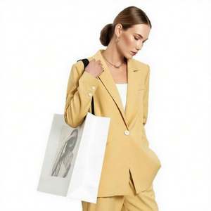 High-end Luxury Premium Thickened Durable Fashion Shopping <b>Paper</b> Bag Large Size Gift Shoulder Eco Customized Logo Bag - Product Image 2