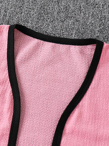 Stile occidentale autunno ragazza profumo vestito maniche lunghe <span class=keywords><strong>bambina</strong></span> Set elegante festa per bambini da <span class=keywords><strong>bambina</strong></span> Set per 2 pz - Product Image 4